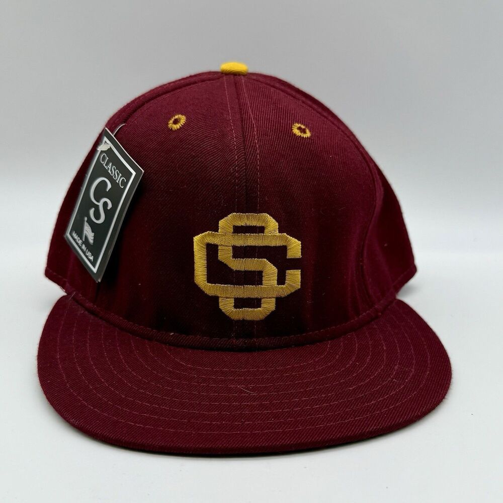 USC TROJANS Fitted Hat Classic Size 7 1/8 NEW‎